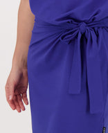 Je m'appelle Jurken Robe Hepburn | Deep Marine