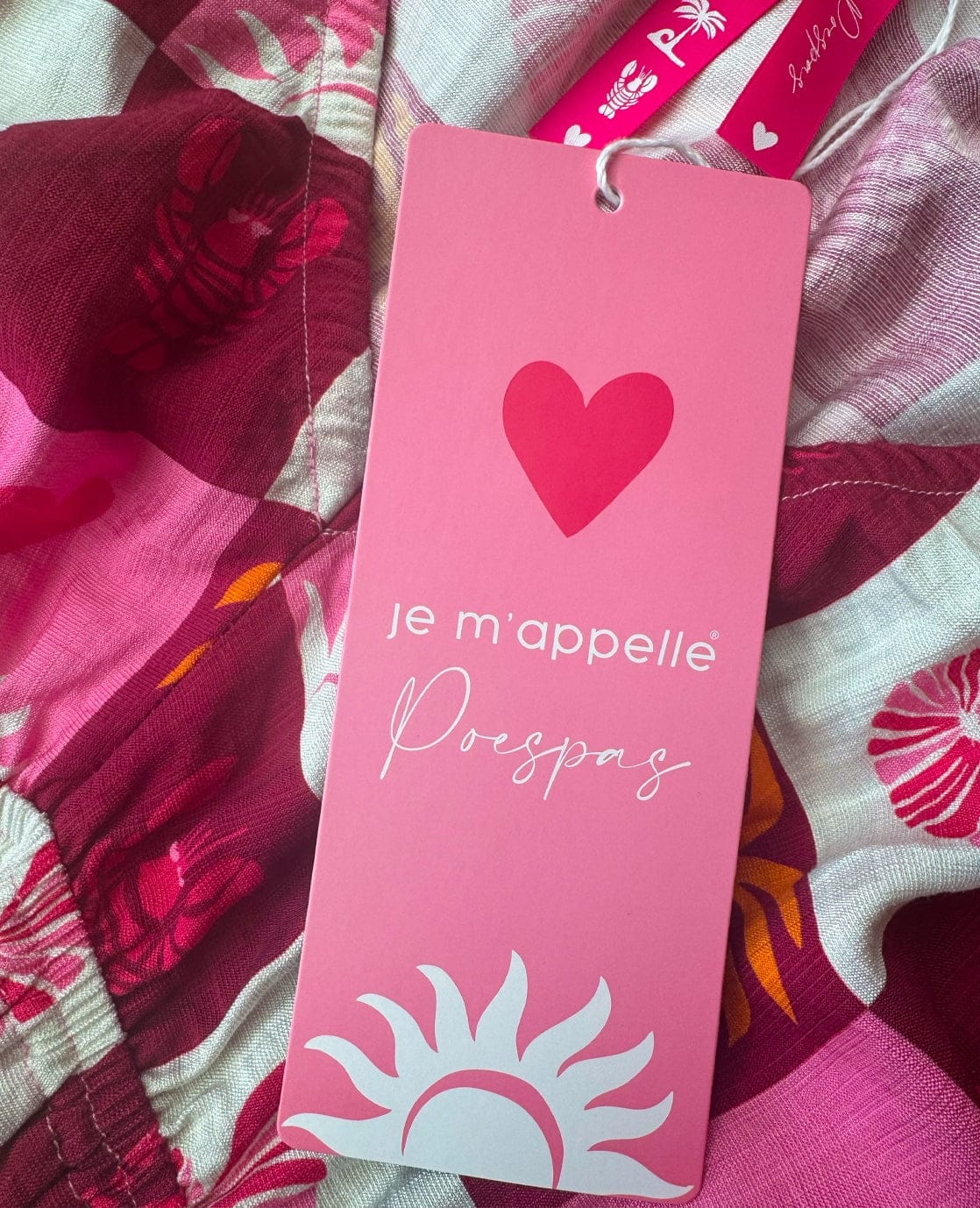 Je m'appelle Jurken Robe Kim Longue | Multicolor/Roze
