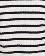 Je m'appelle Jurken Robe Knitted | Ecru / Midnight Blue