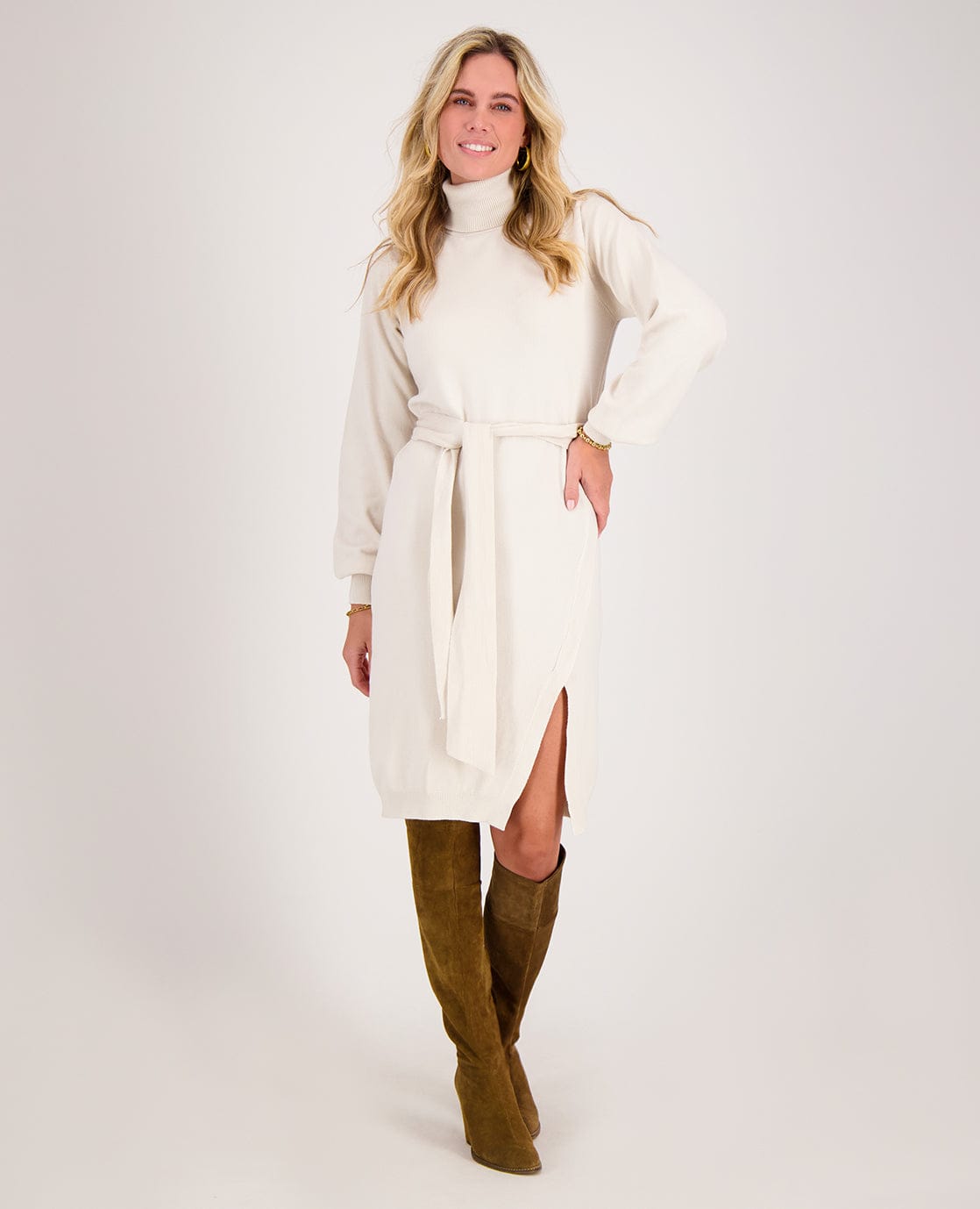 Je m'appelle Jurken Soft Ecru / S/M Robe Milou | Soft Ecru