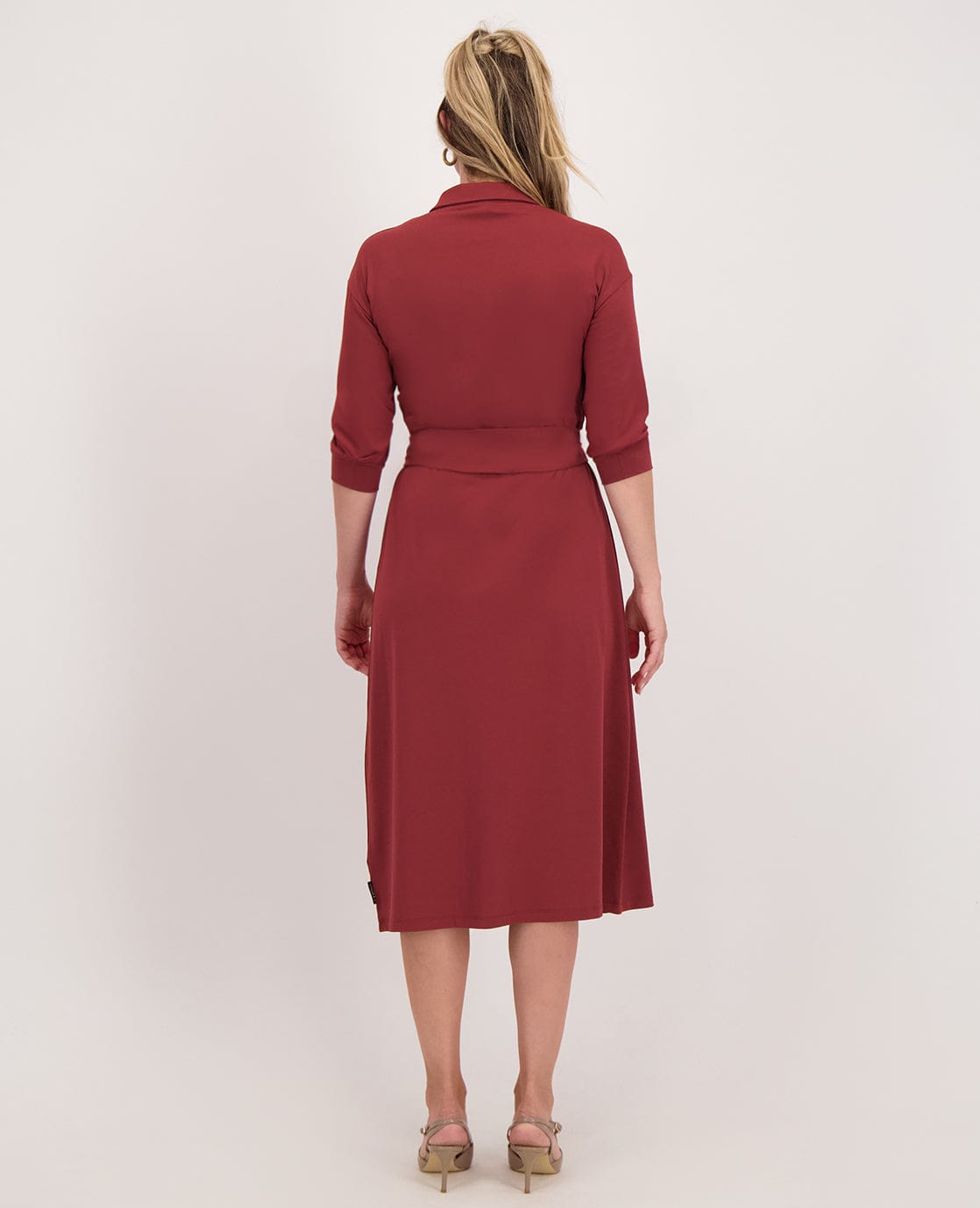 Je m'appelle Jurken Robe Romée | Wine Red