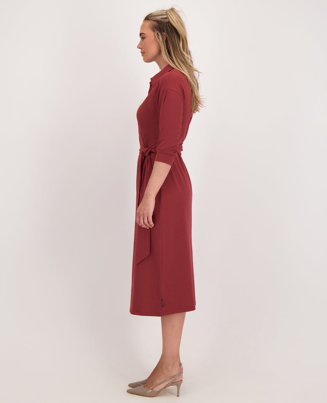 Je m'appelle Jurken Robe Romée | Wine Red