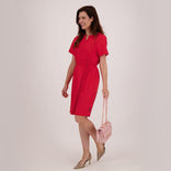 Je m'appelle Jurken Candy Red / XS Robe Senna Travel | Candy Red