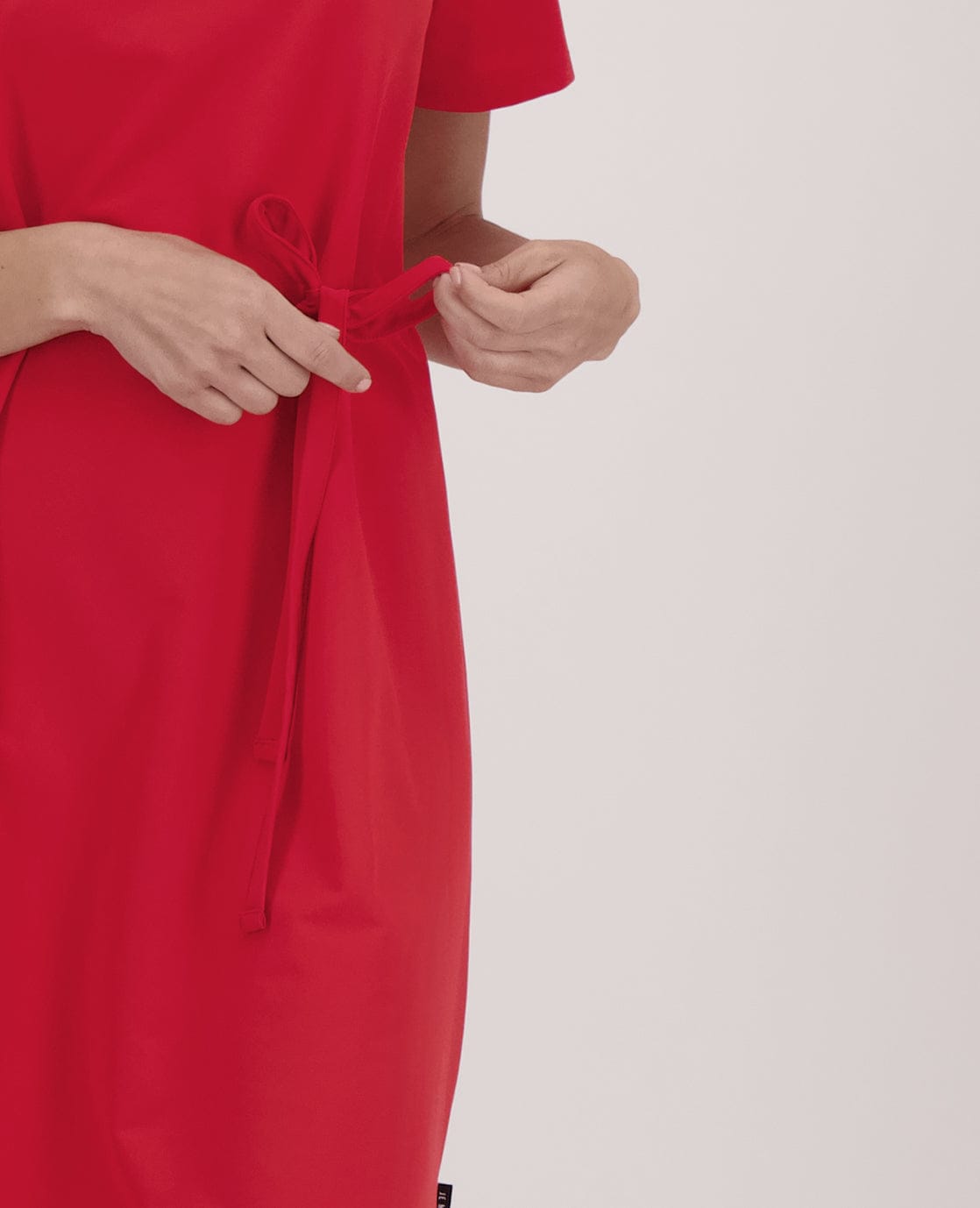 Je m'appelle Jurken Robe Senna Travel | Candy Red