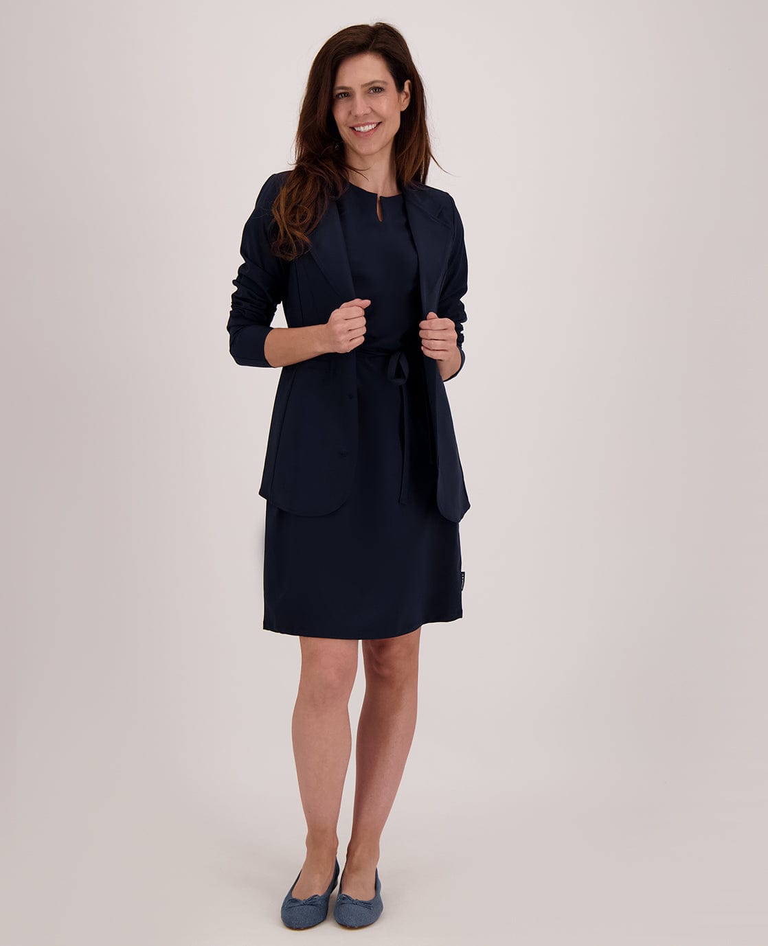 Je m'appelle Jurken Robe Senna Travel | Donkerblauw