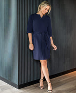 Je m'appelle Jurken Robe Senna Travel | Donkerblauw