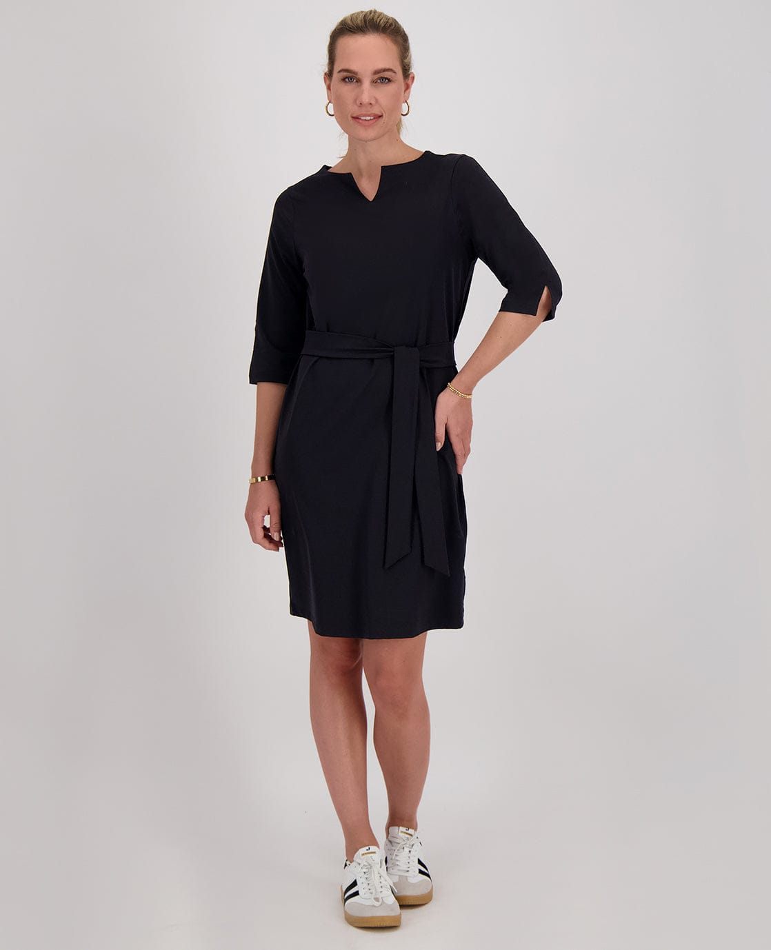 Je m'appelle Jurken Robe Senna Travel | Zwart