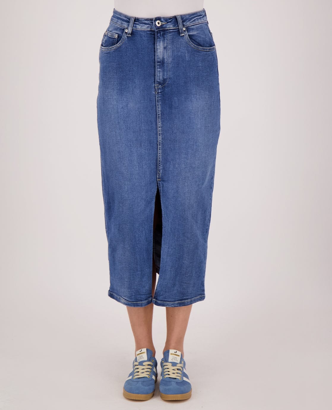 Je m'appelle Jurken Skirt Denim Superstretch | Dark Denim