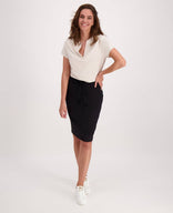 Je m'appelle Jurken Skirt Travel | Zwart