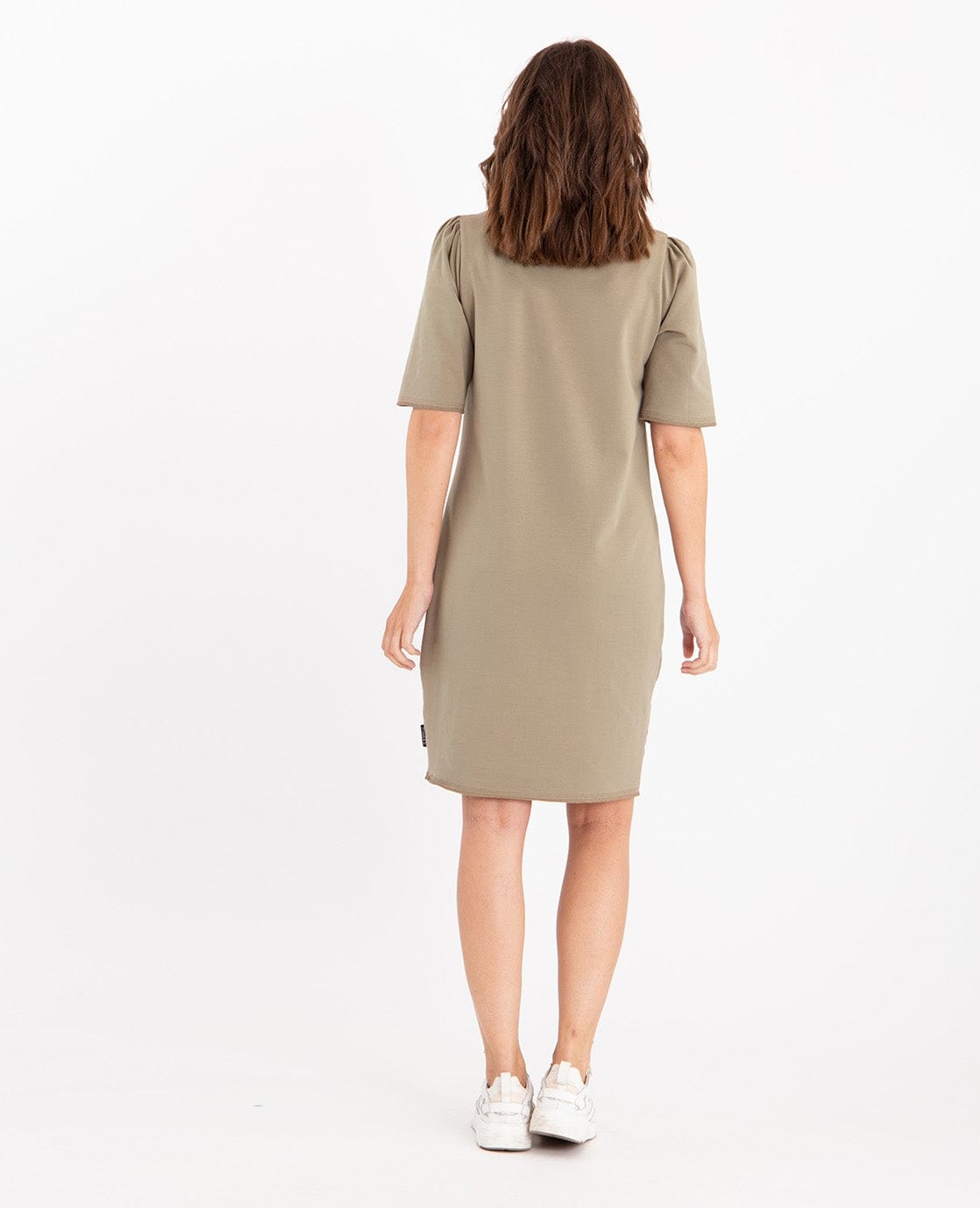 Je m'appelle Jurken Sweatdress Robe | Taupe