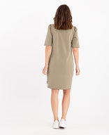 Je m'appelle Jurken Sweatdress Robe | Taupe