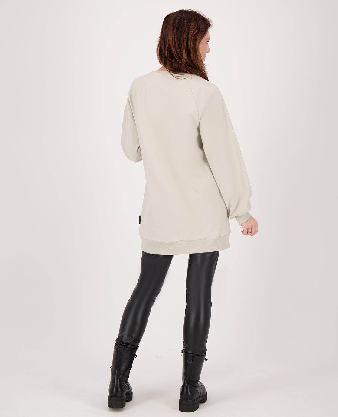 Je m'appelle Jurken Tunique Longue | Beige Melange