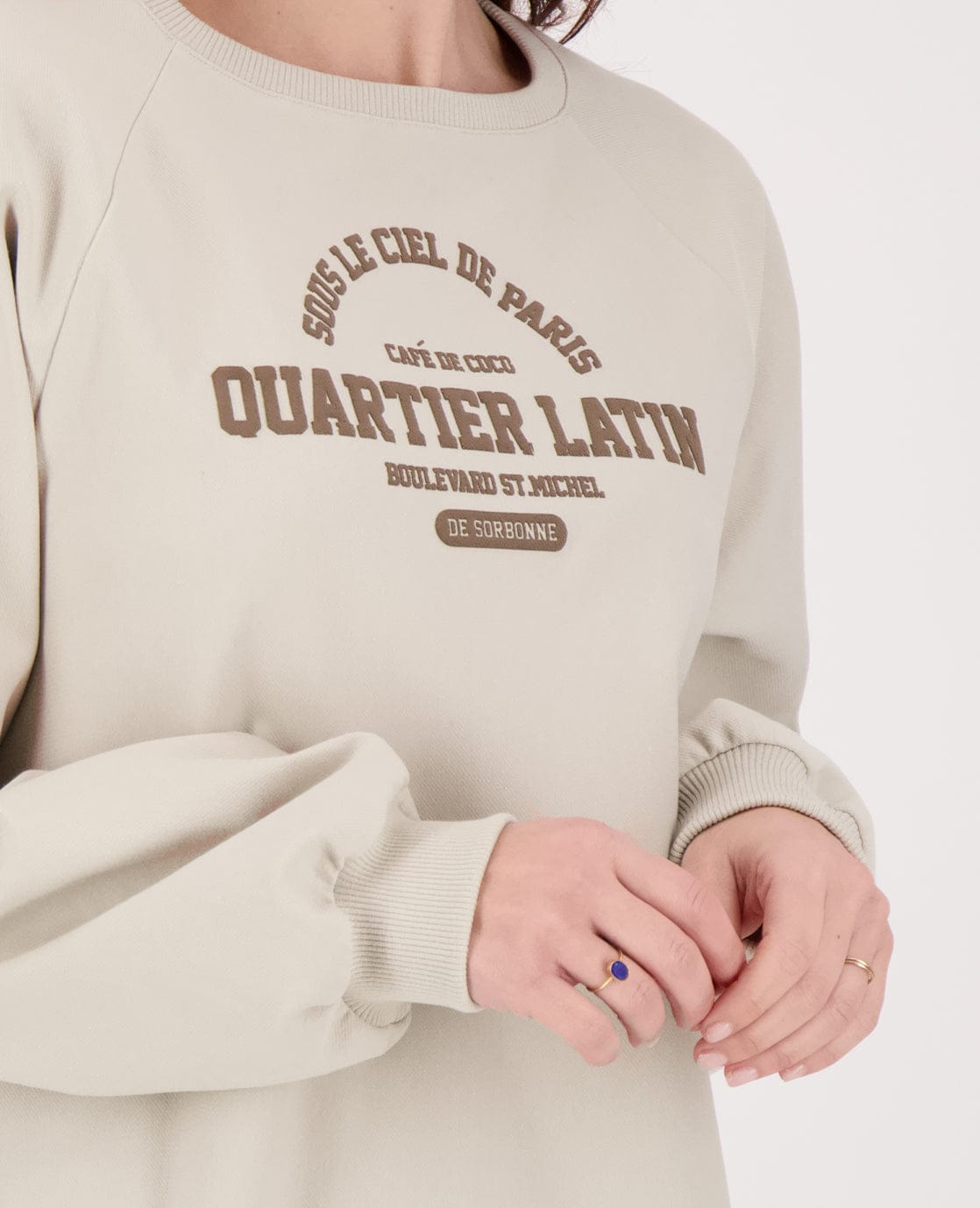 Je m'appelle Jurken Tunique Longue | Beige Melange