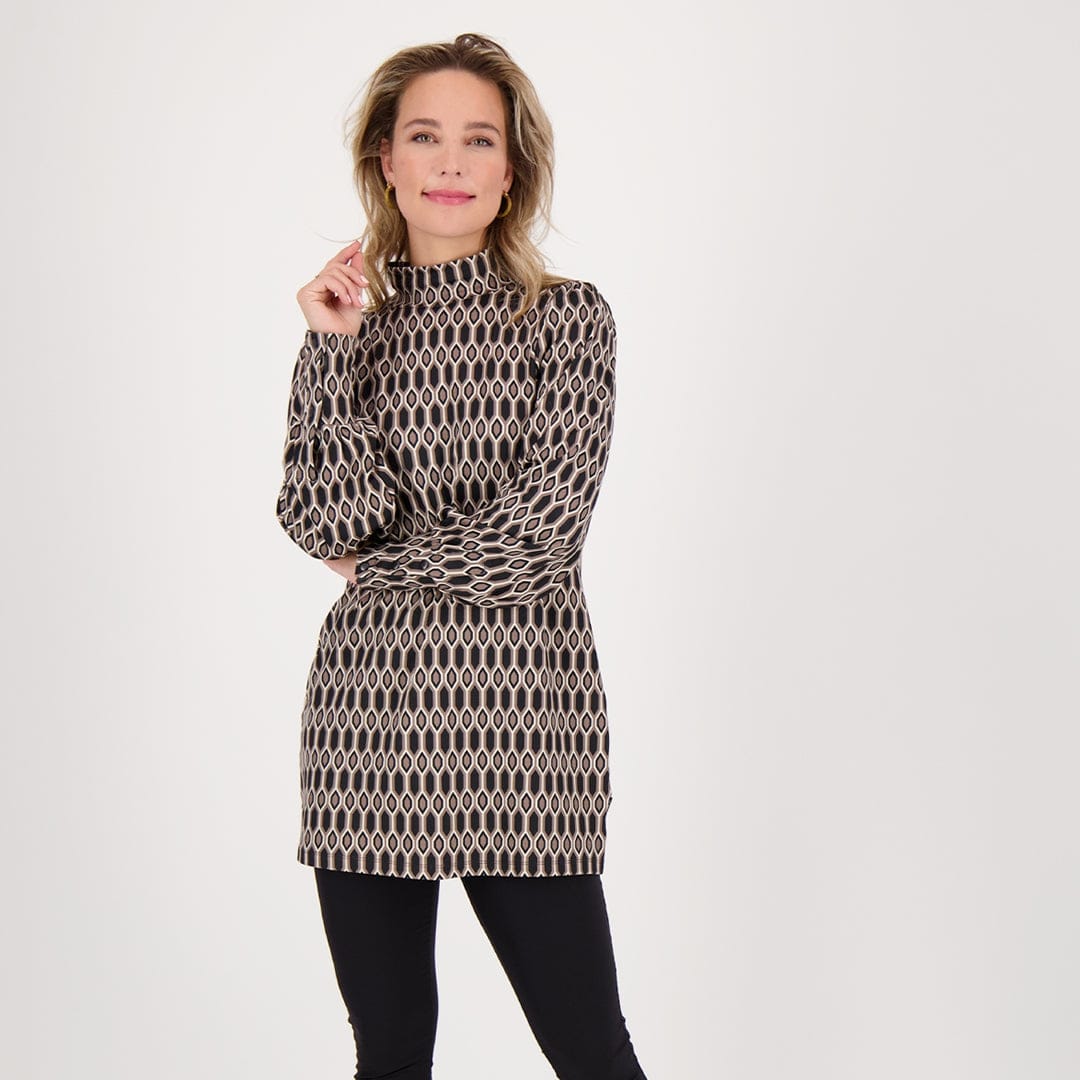 Je m'appelle Jurken Multicolor / XS Tunique Travel Brushed | Multicolor