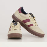 Je m'appelle Schoenen Sneakers Stripes | Greige/Burgundy