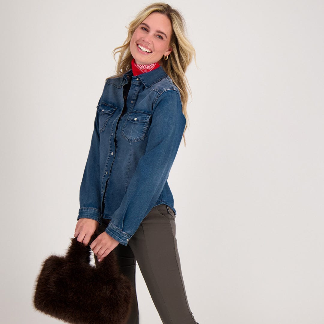 Je m'appelle Tops Blouse Camille | Denim