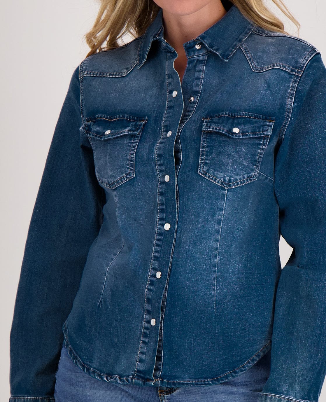 Je m'appelle Tops Blouse Camille | Denim
