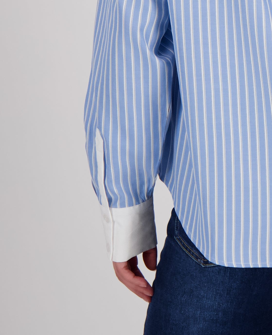 Je m'appelle Tops Blouse Eva | Multicolor/Blauw