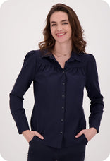 Je m'appelle Tops Blouse Joëlle Travel | Donkerblauw
