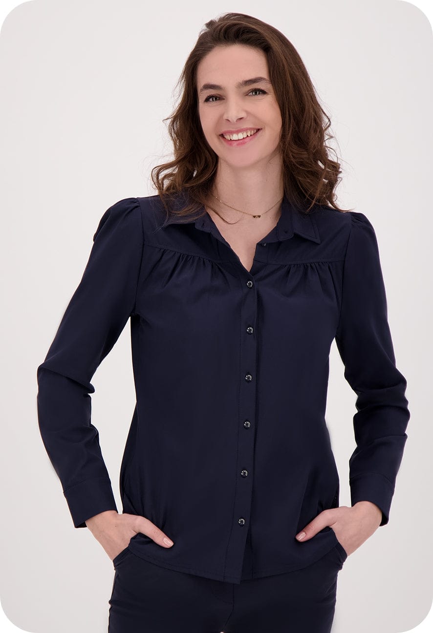 Je m'appelle Tops Blouse Joëlle Travel | Donkerblauw