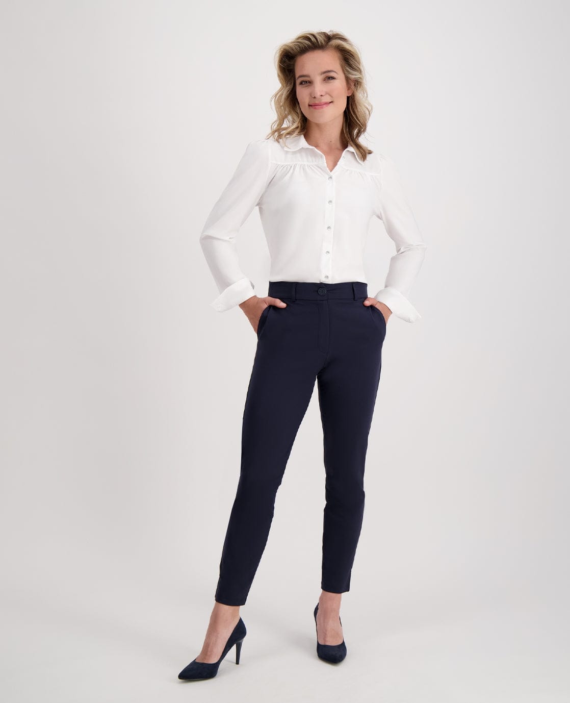 Je m'appelle Tops Blouse Joëlle Travel | Wit