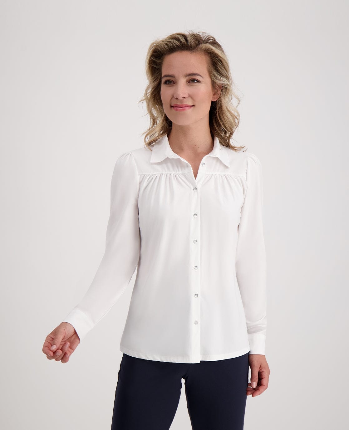 Je m'appelle Tops Blouse Joëlle Travel | Wit