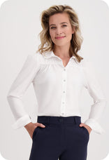 Je m'appelle Tops Blouse Joëlle Travel | Wit