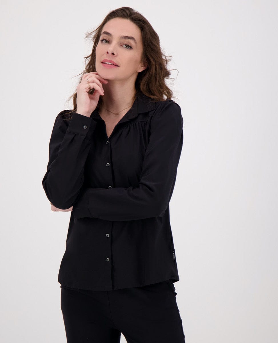 Je m'appelle Tops Blouse Joëlle Travel | Zwart