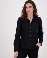 Je m'appelle Tops Blouse Joëlle Travel | Zwart