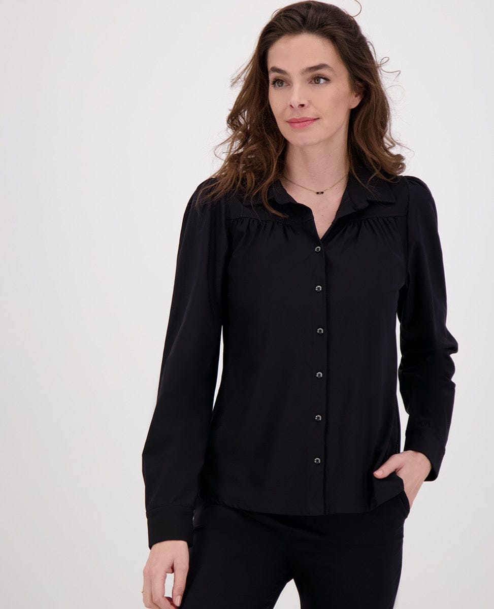 Je m'appelle Tops Blouse Joëlle Travel | Zwart
