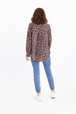 Je m'appelle Tops Blouse Joyeux Panthère | Pink