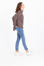 Je m'appelle Tops Blouse Joyeux Panthère | Pink