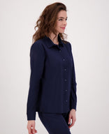 Je m'appelle Tops Blouse Perfecte Travel | Donkerblauw