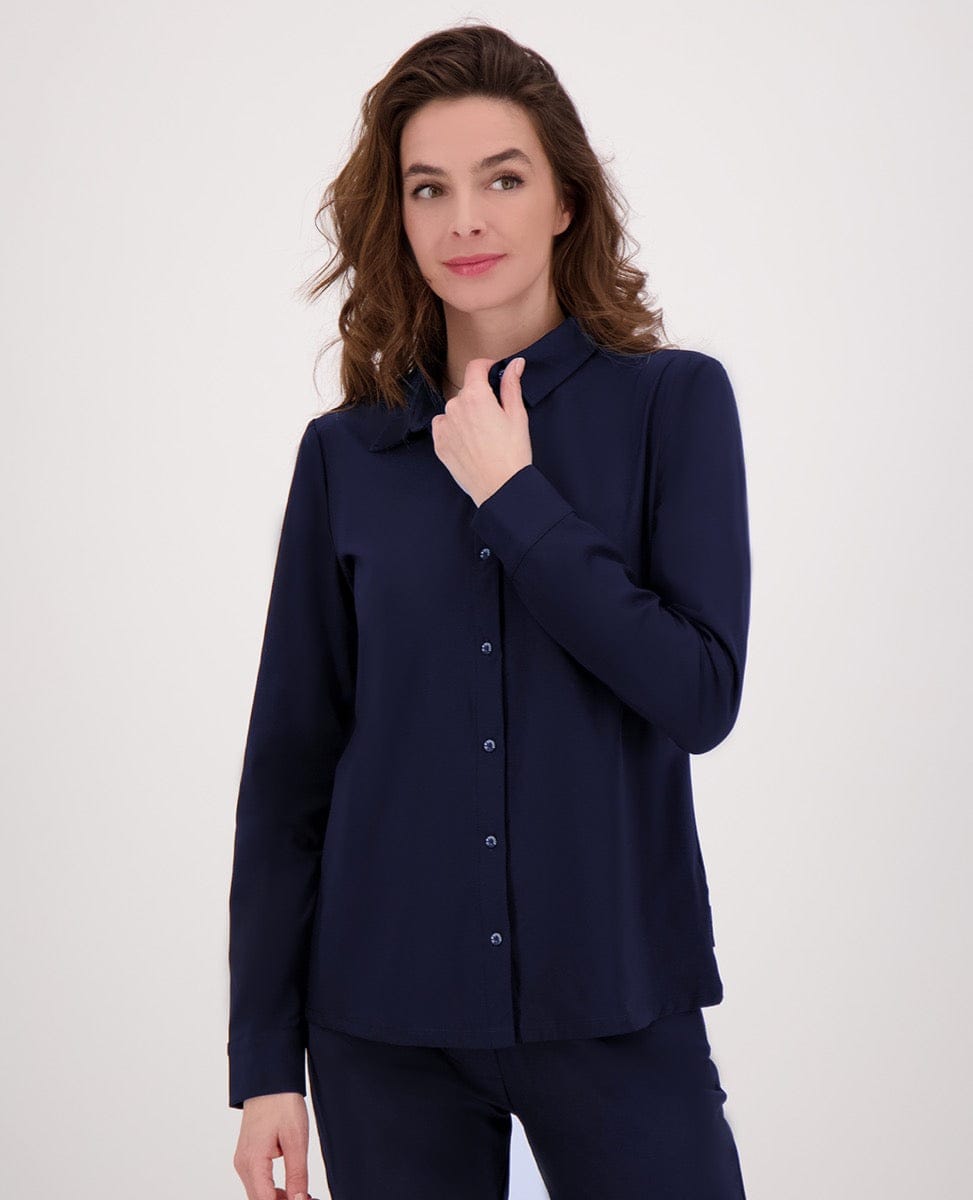 Je m'appelle Tops Blouse Perfecte Travel | Donkerblauw