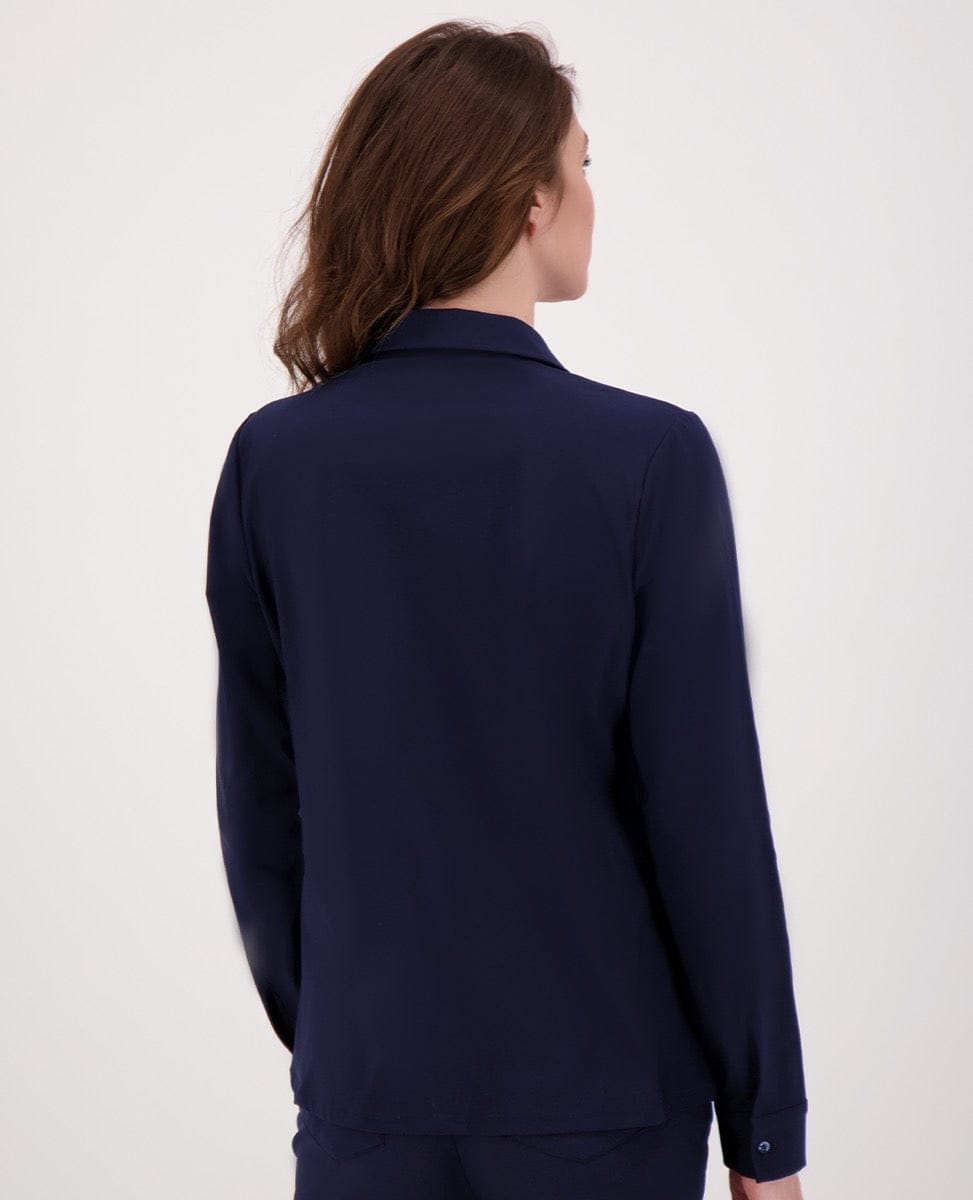 Je m'appelle Tops Blouse Perfecte Travel | Donkerblauw