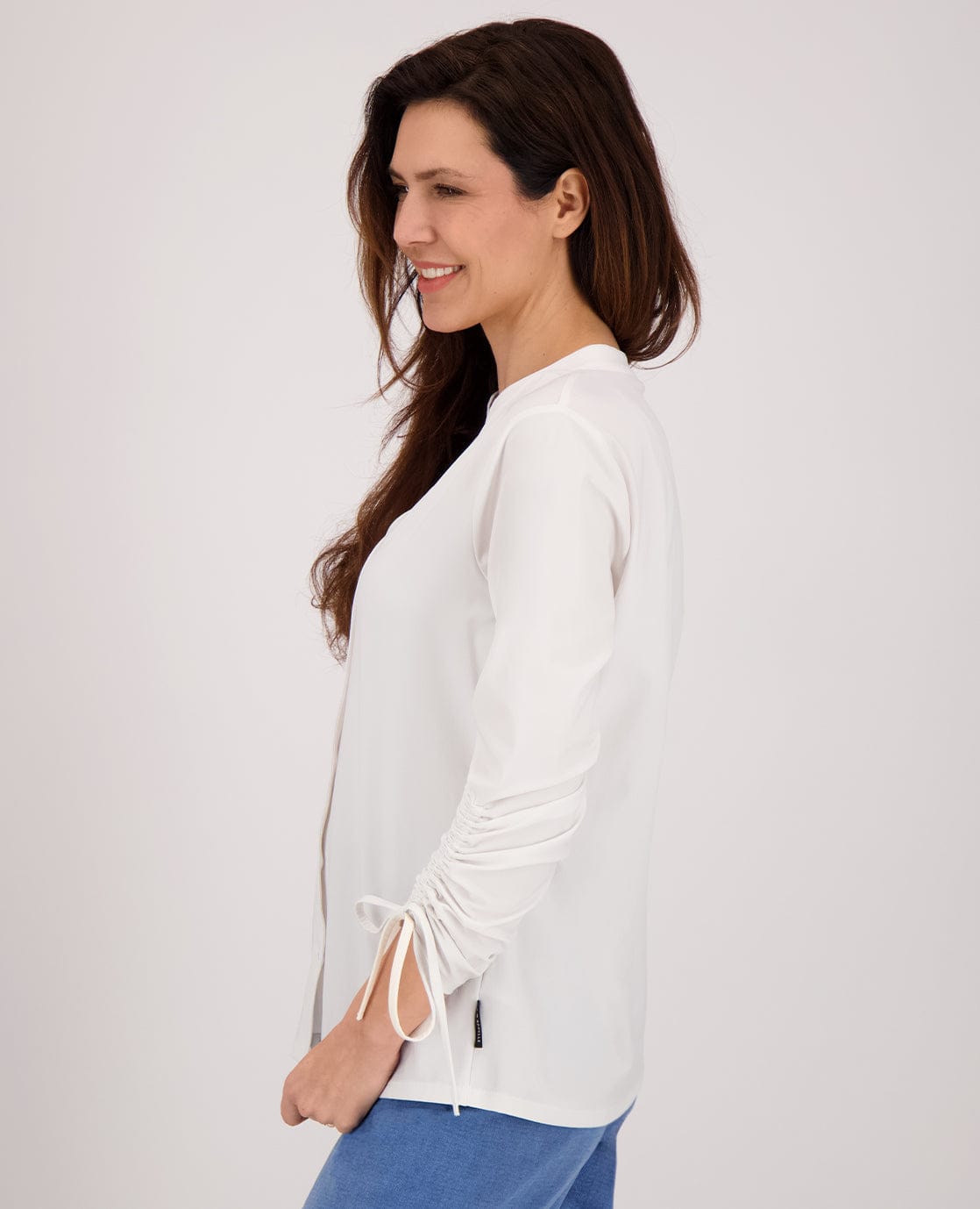 Je m'appelle Tops Blouse Serena Travel | Porselein wit