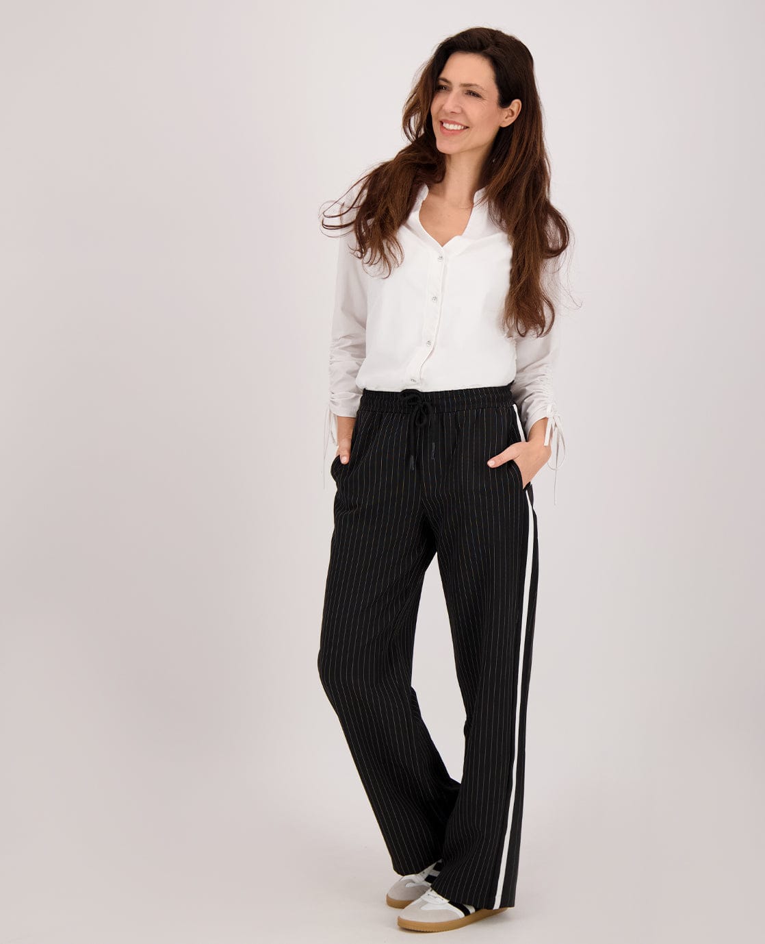 Je m'appelle Tops Blouse Serena Travel | Porselein wit