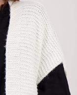 Je m'appelle Tops Gilet Vest | Ecru