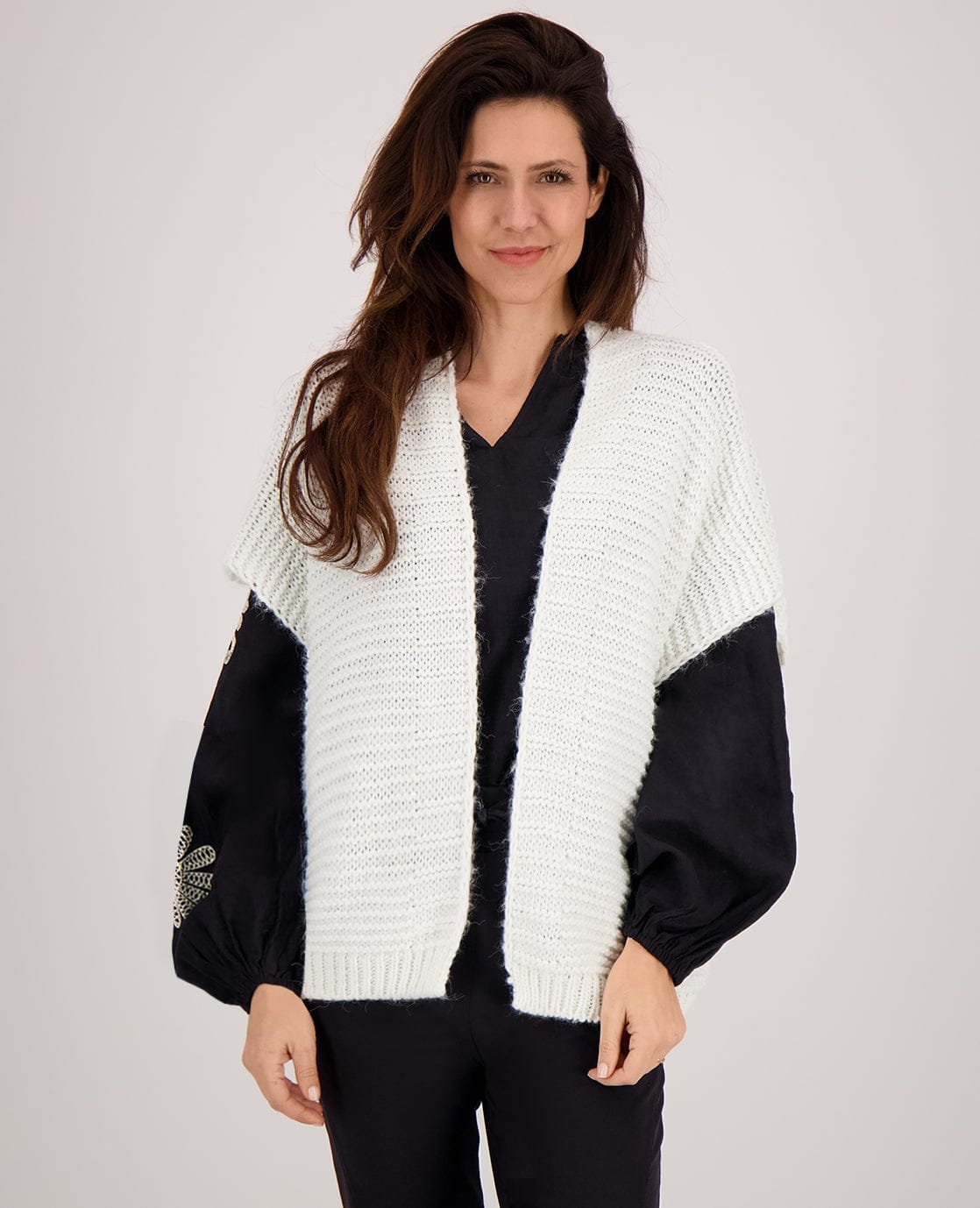 Je m'appelle Tops Gilet Vest | Ecru