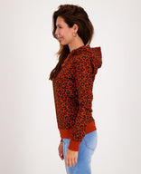 Je m'appelle Tops Hoodie Panthère | Cinnamon
