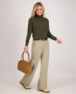 Je m'appelle Tops Pull Colle | Autumn Green