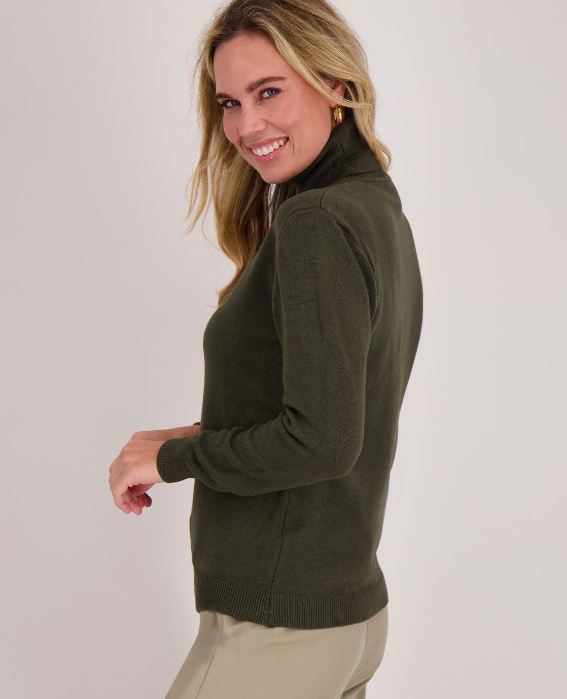 Je m'appelle Tops Pull Colle | Autumn Green