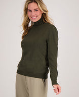 Je m'appelle Tops Pull Colle | Autumn Green