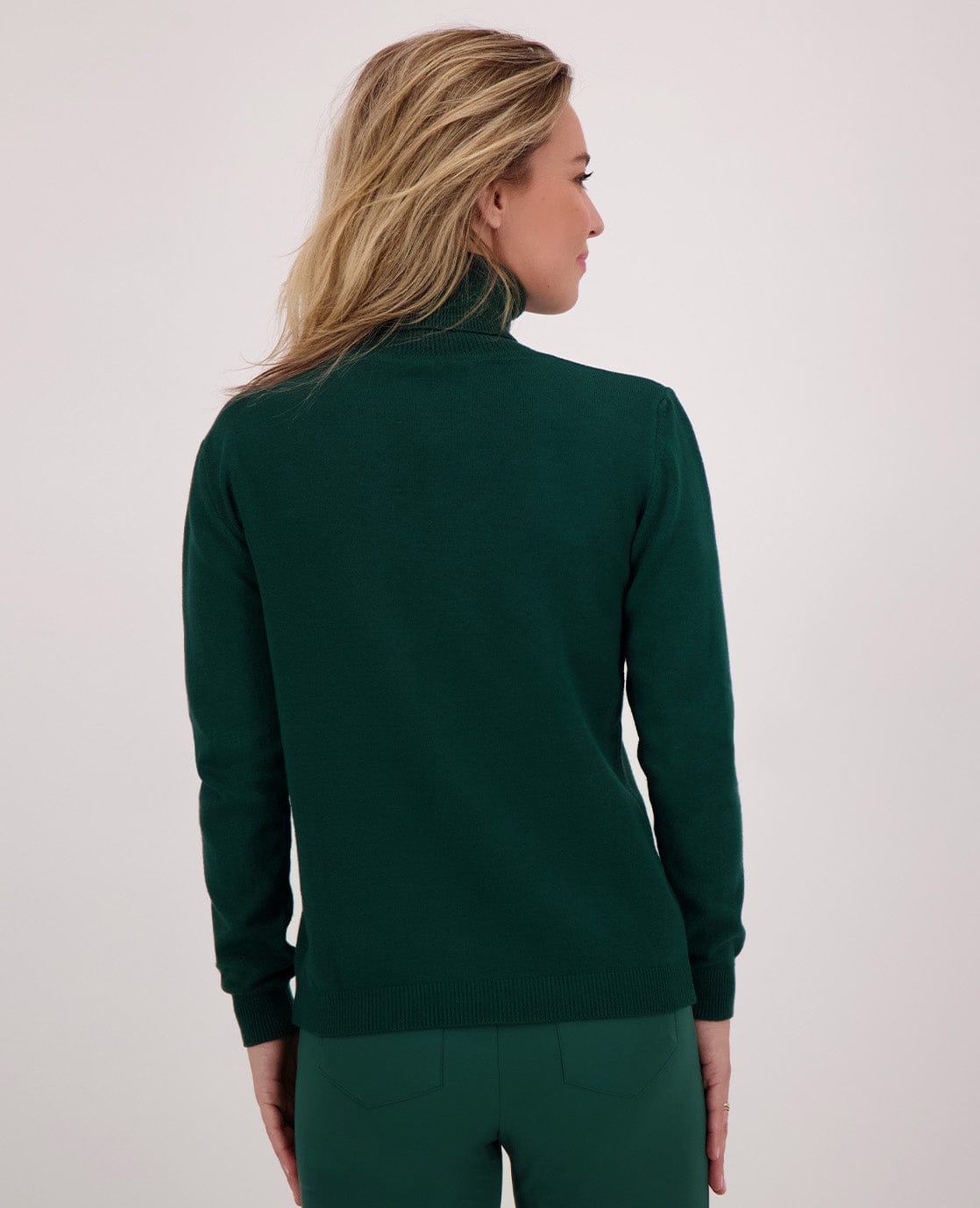 Je m'appelle Tops Pull Colle | Bottle Green