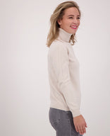 Je m'appelle Tops Pull Colle | Ecru