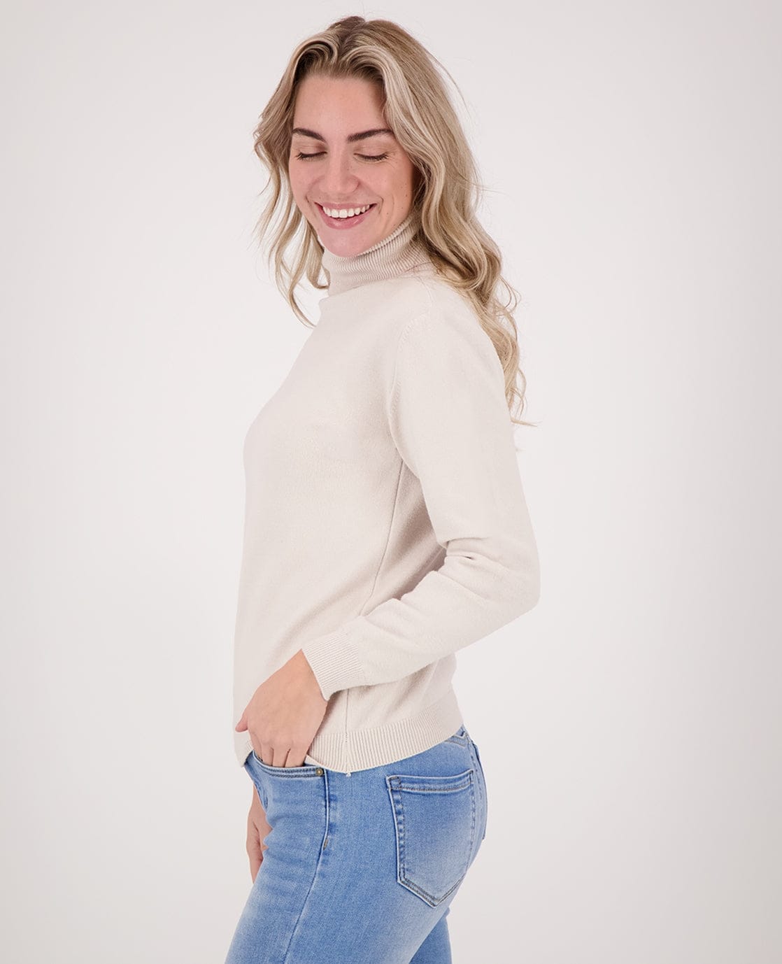 Je m'appelle Tops Pull Colle | Ecru