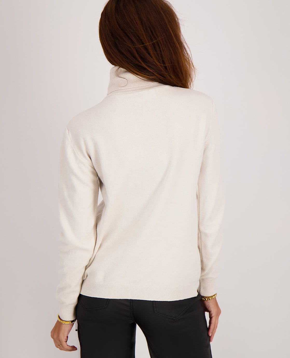 Je m'appelle Tops Pull Colle | Soft Ecru