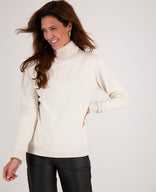 Je m'appelle Tops Pull Colle | Soft Ecru