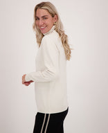 Je m'appelle Tops Pull Colle | Winter White