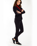 Je m'appelle Tops Pull ColTango Rouge | Rouge